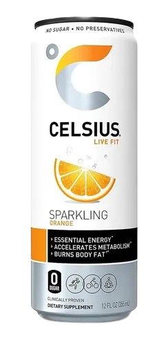 Celsius  Sparkling Orange