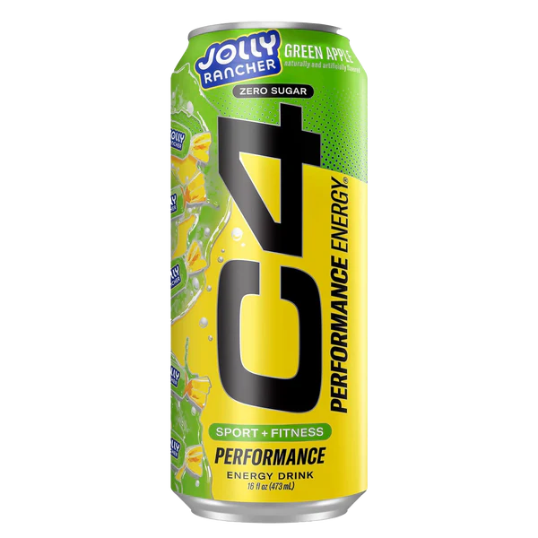 C4 Zero Sugar Jolly Rancher Green Apple