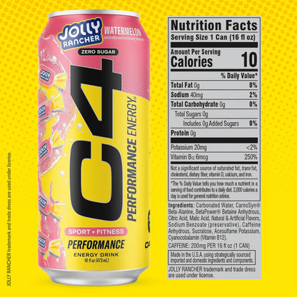 C4 Zero Sugar Jolly Rancher Watermelon