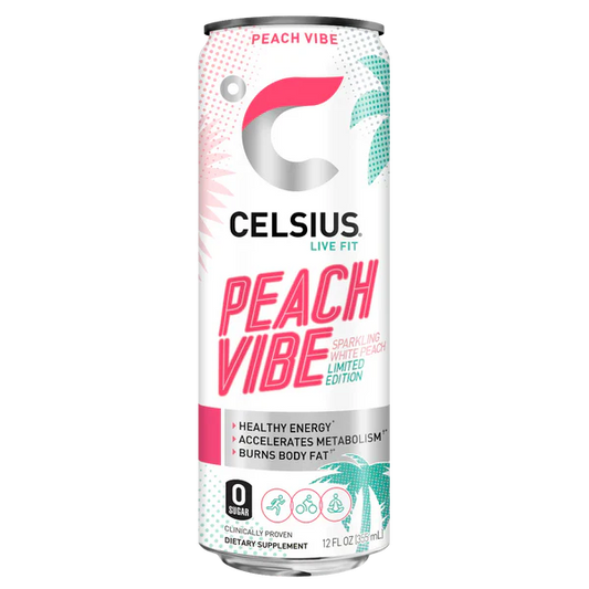 Celsius Peach Vibe
